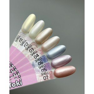 Гель лак Toki-Toki Shell  №01,  5мл. Photo 2